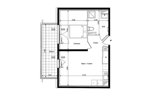 Appartement F3 à vendre - 3 pièces - 80.75 m2 - NICE - 06 - PROVENCE-ALPES-COTE-D-AZUR - Century 21 Lafage Transactions