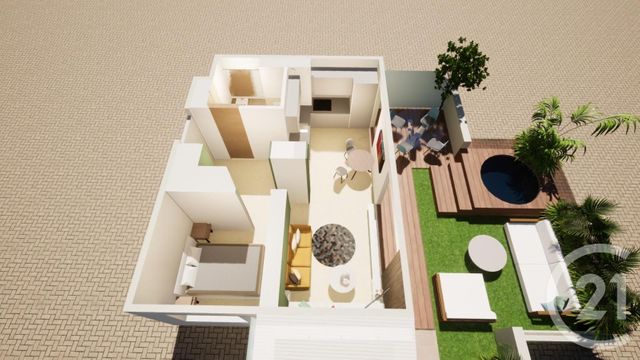 Appartement F1 à vendre - 1 pièce - 34.07 m2 - NICE - 06 - PROVENCE-ALPES-COTE-D-AZUR - Century 21 Lafage Transactions